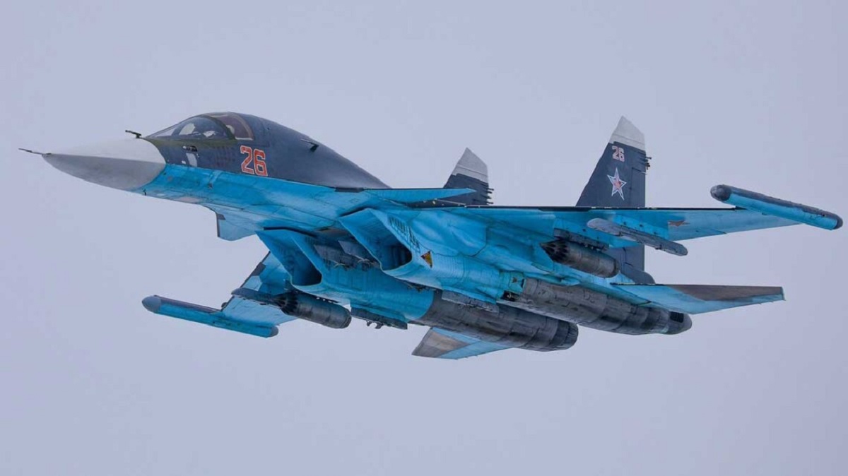 Die ukrainische Luftwaffe meldet die Zerstörung von drei weiteren SU-34-Kampfflugzeugen Die ukrainische Luftwaffe meldet die Zerstörung von drei weiteren SU-34-Kampfflugzeugen