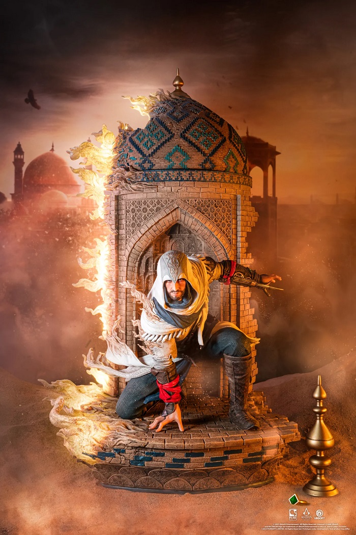 Eine atemberaubend detaillierte Sammelfigur von Assassin's Creed Mirage-Protagonist Basim wurde enthüllt. Vorbestellungen sind ab sofort möglich-2