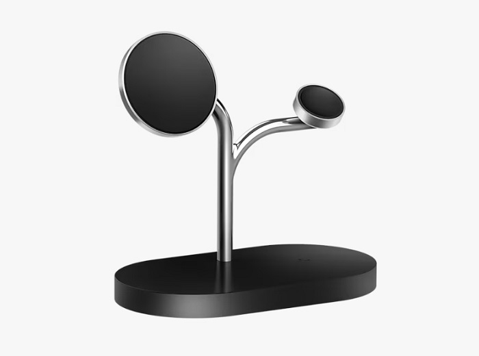 Samsungs kabelloses 3-in-1-Ladegerät Qi2 Samsungs kabelloses 3-in-1-Ladegerät Qi2