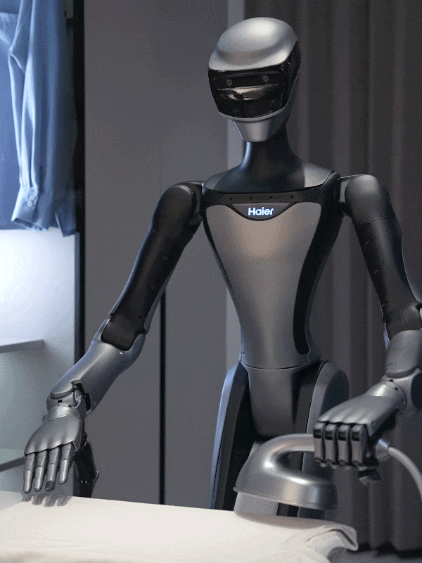 Der humanoide Roboter HIVA Haiwa.