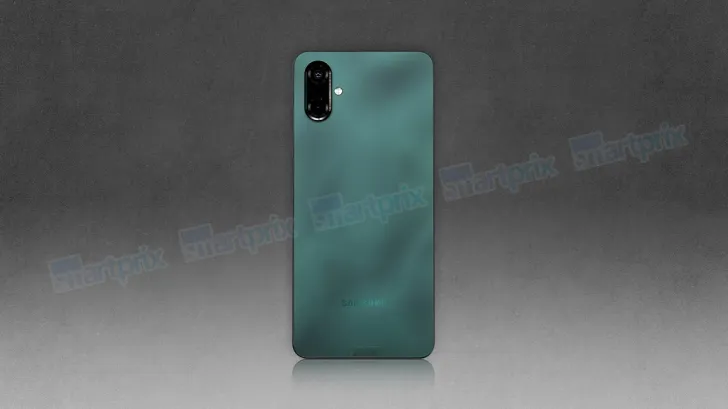 Samsung Galaxy F06 Renderer - Rückansicht