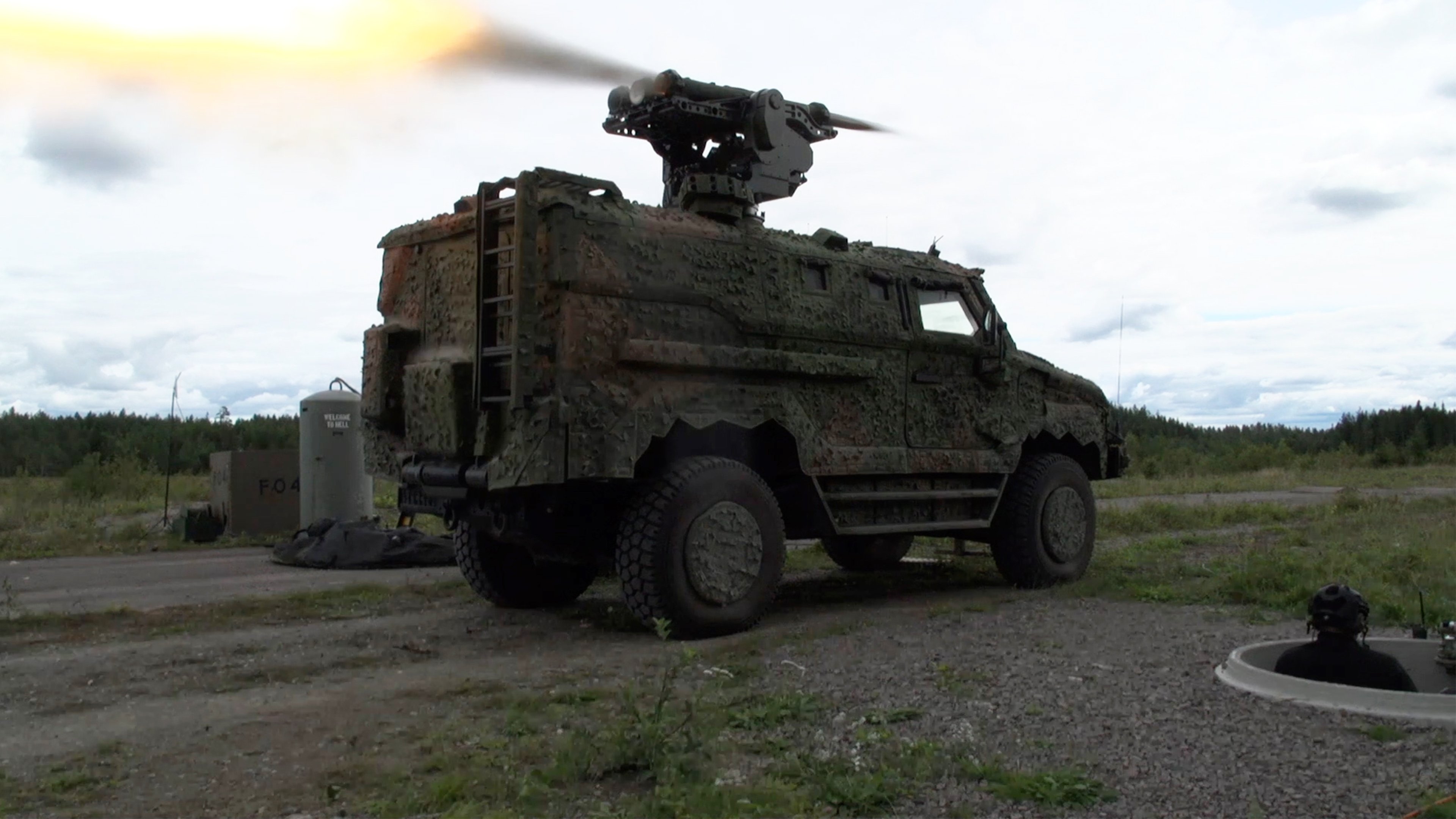 Saab demonstrierte erstmals den Kampfeinsatz des Luftabwehrsystems MSHORAD Saab demonstrierte erstmals den Kampfeinsatz des Luftabwehrsystems MSHORAD