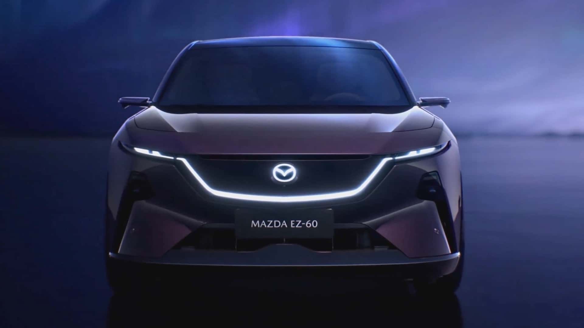 Mazda EZ-60 Elektro-Crossover. Mazda EZ-60 Elektro-Crossover.