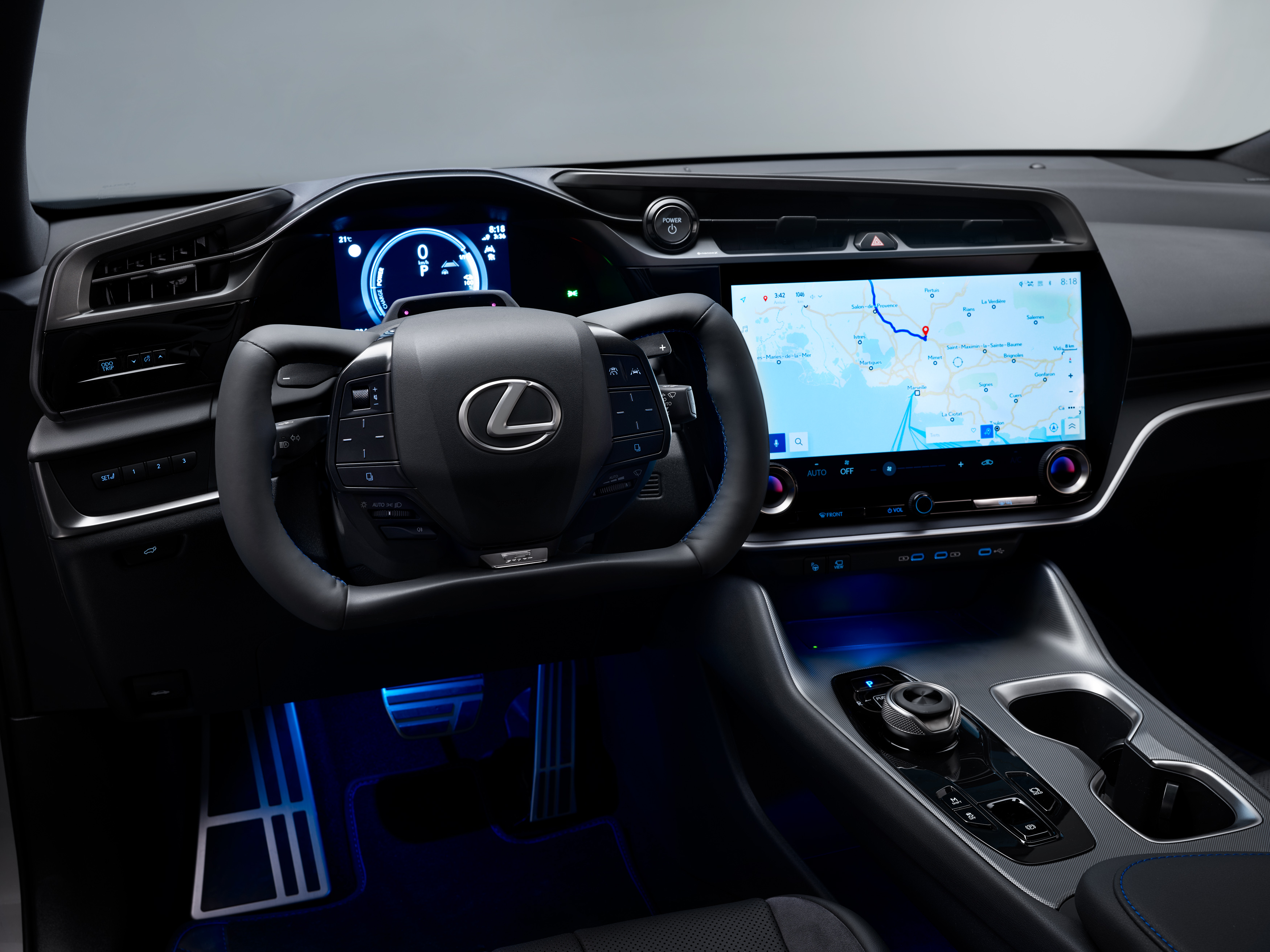 Der aktualisierte Innenraum des Lexus RZ 2025 - Bild 2 Der aktualisierte Innenraum des Lexus RZ 2025 - Bild 2