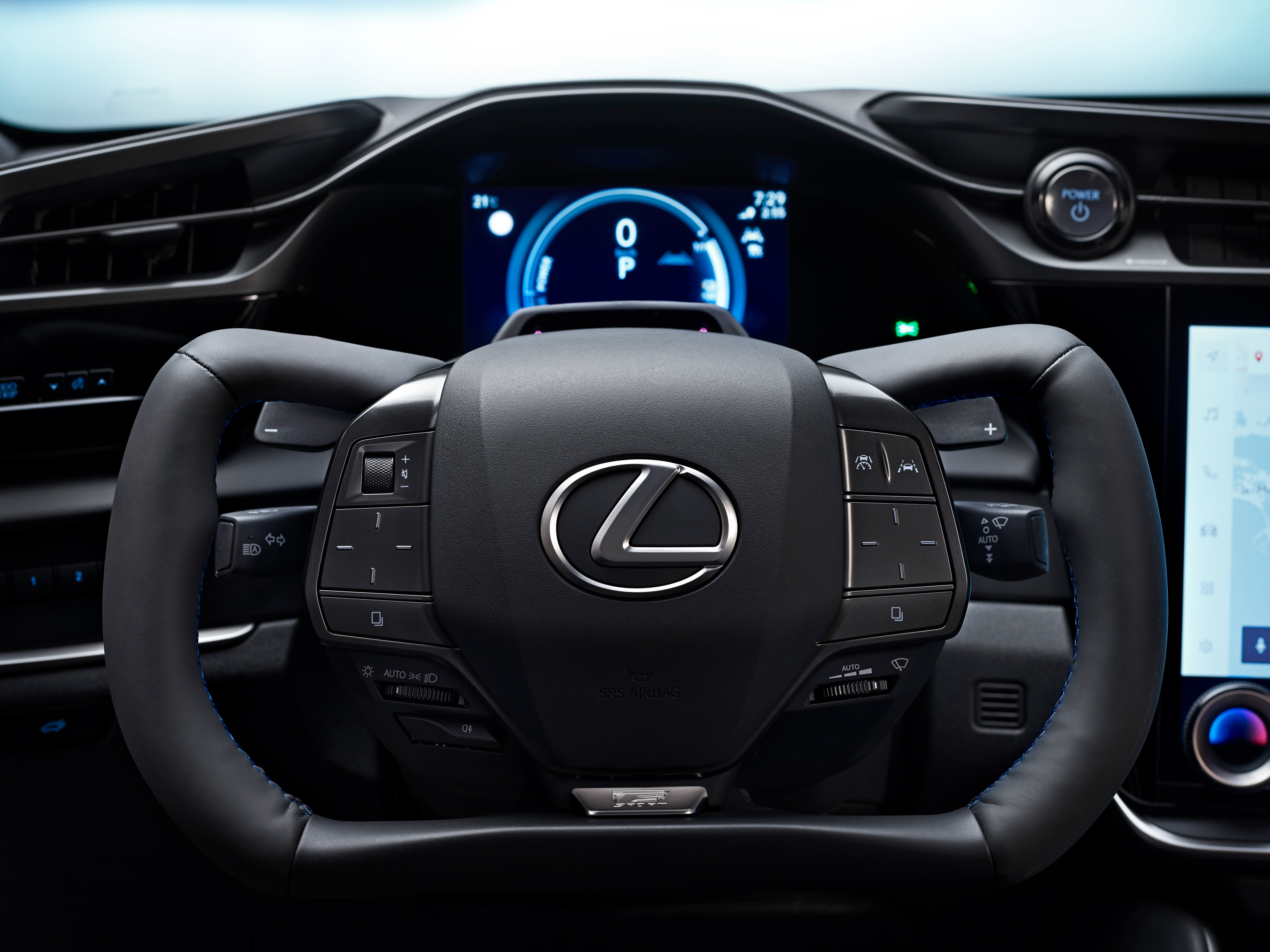 Der aktualisierte Innenraum des Lexus RZ 2025 - Bild 3 Der aktualisierte Innenraum des Lexus RZ 2025 - Bild 3