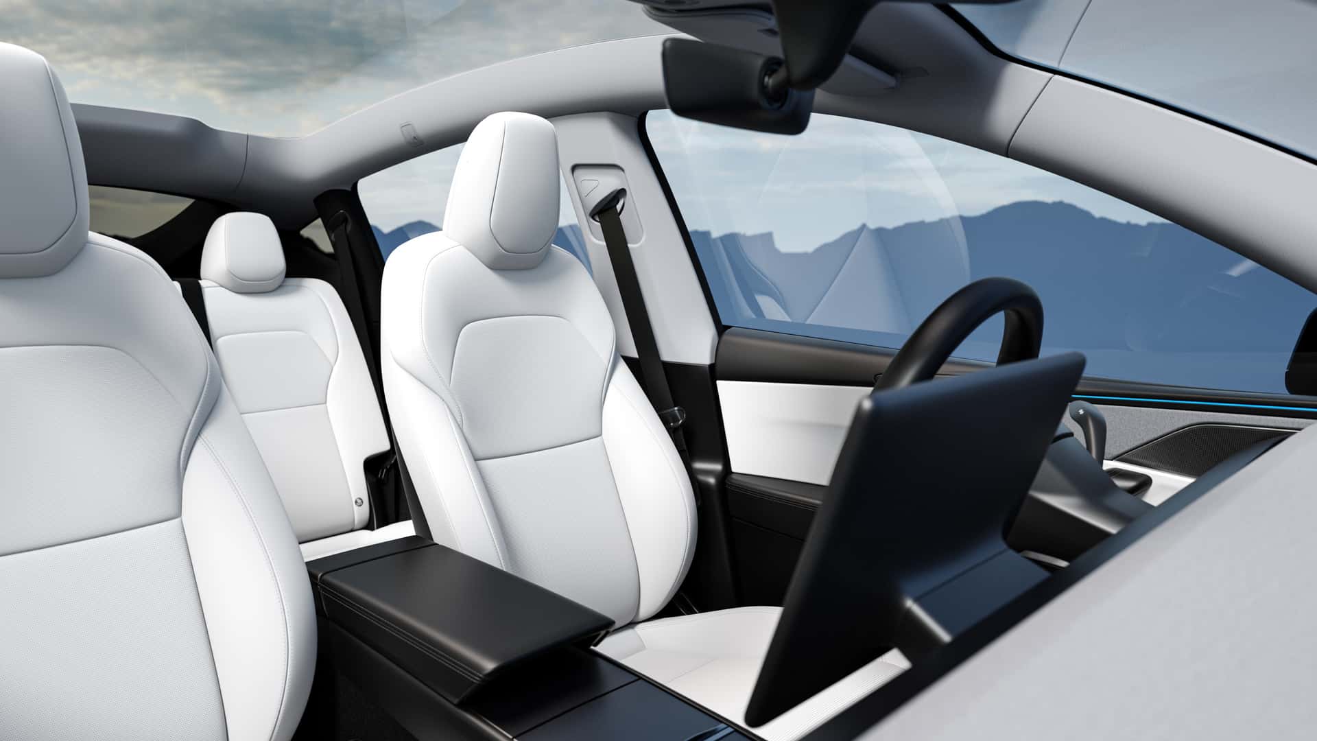 Der aktualisierte Tesla Model Y Juniper Crossover - Ansicht 4 Der aktualisierte Tesla Model Y Juniper Crossover - Ansicht 4