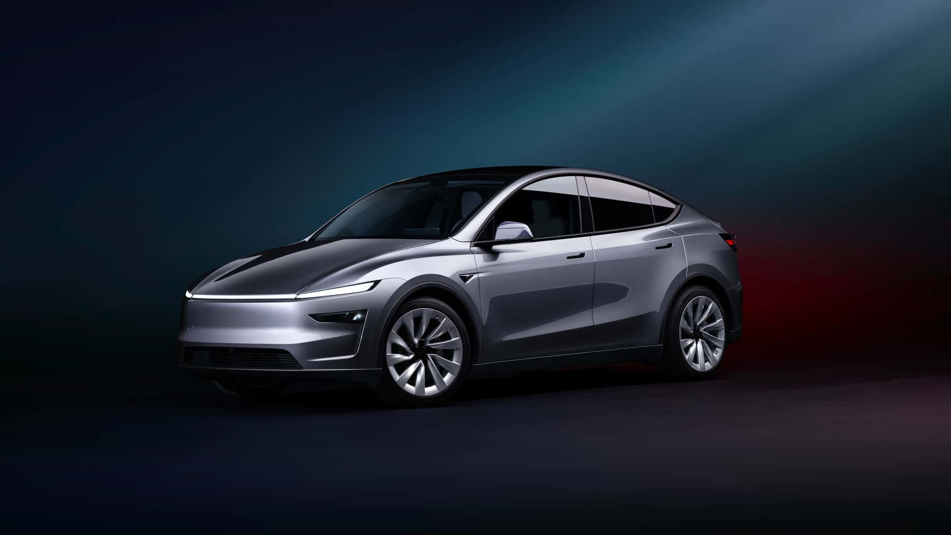 Der aktualisierte Tesla Model Y Juniper Crossover - Gesamtansicht Der aktualisierte Tesla Model Y Juniper Crossover - Gesamtansicht