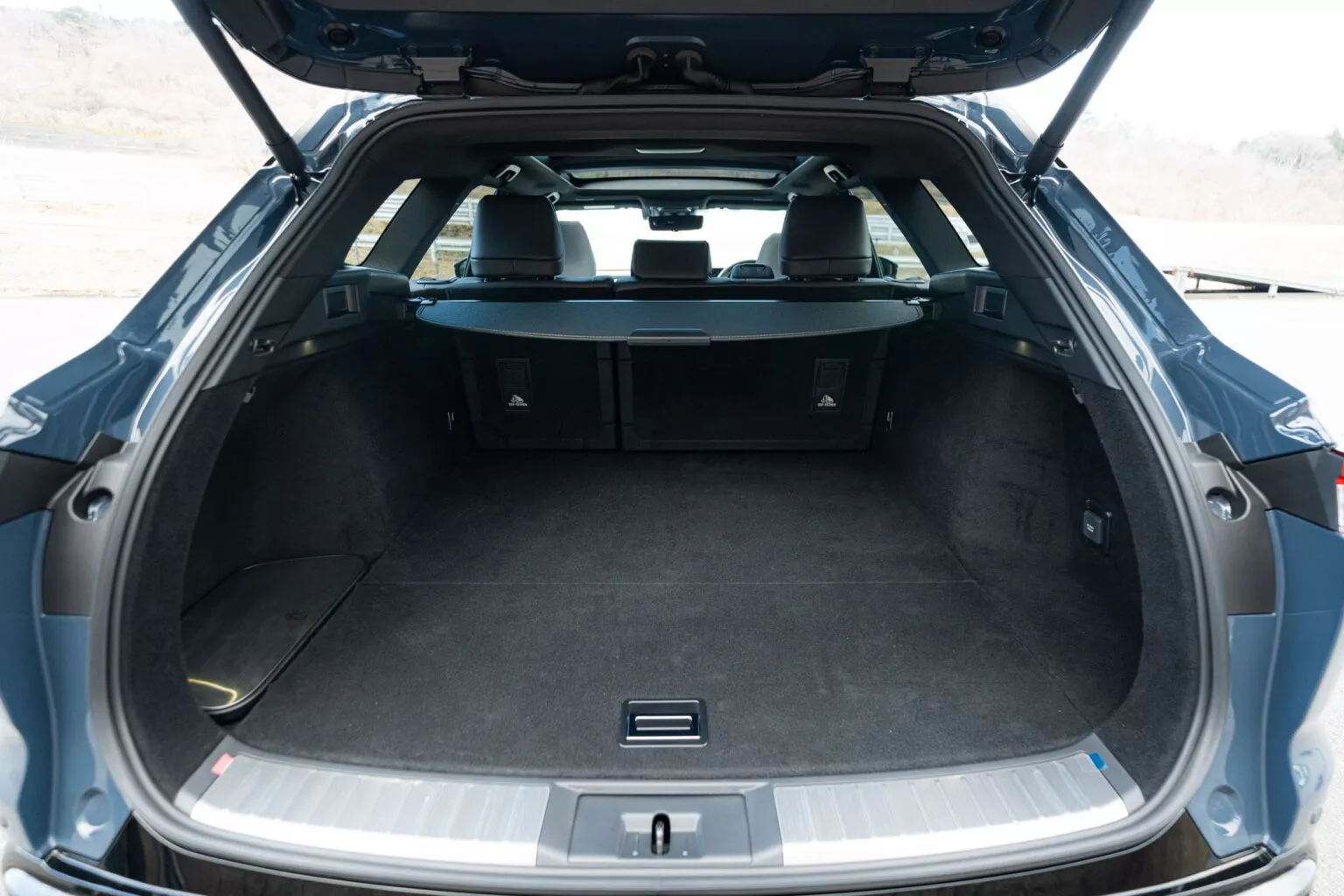 Rückansicht des Toyota Crown Estate