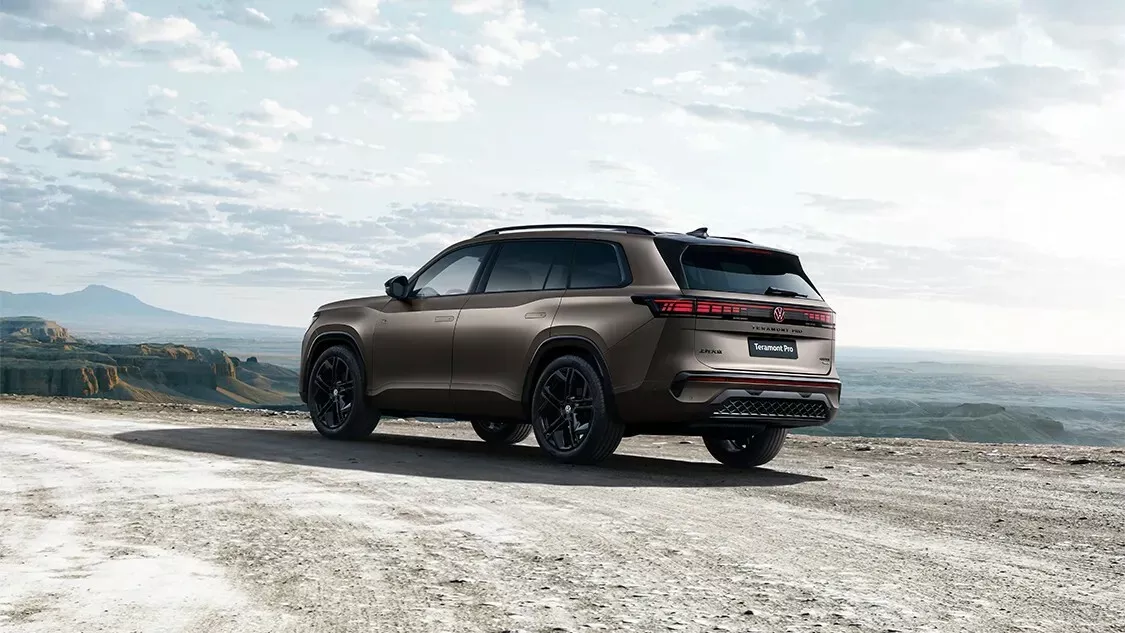 Volkswagen Teramont Pro - Rückansicht Volkswagen Teramont Pro - Rückansicht