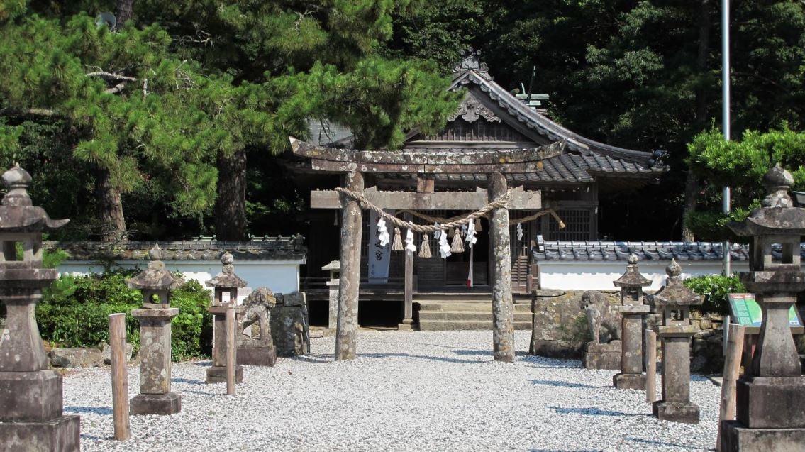 Watazumi-Schrein Watazumi-Schrein auf der Insel Tsushima
