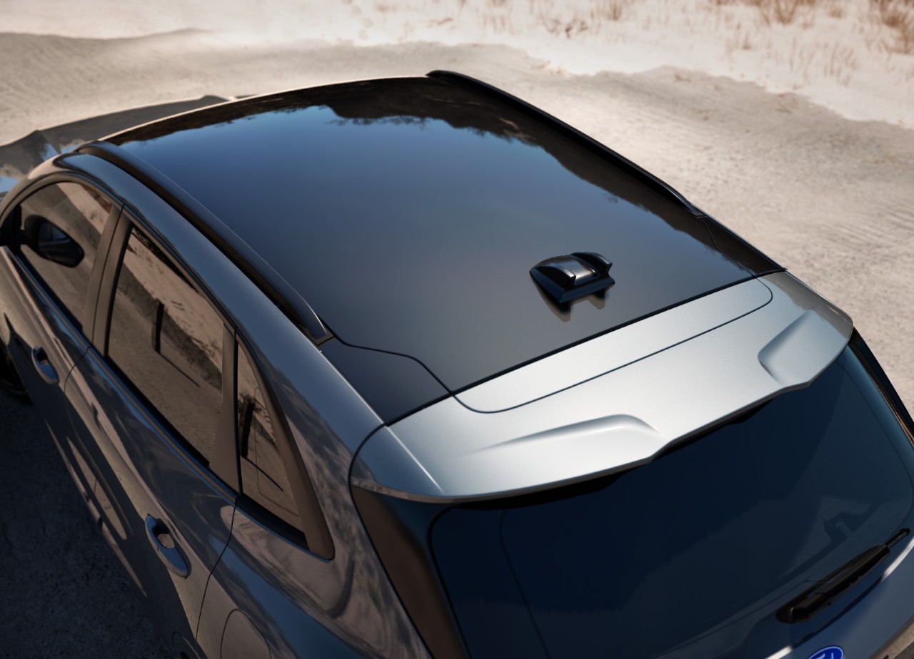 Stylischer Ford Kuga mit Schwarz-Paket Stylischer Ford Kuga mit Schwarz-Paket