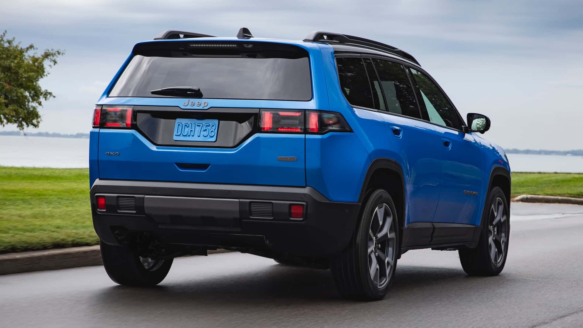 Neuer Jeep Cherokee 2026, Heckansicht