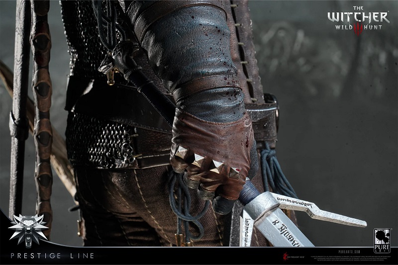 Eine Figur von Ciri aus The Witcher Eine Figur von Ciri aus The Witcher