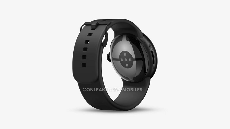 Rendering der Google Pixel Watch 4 Rendering der Google Pixel Watch 4