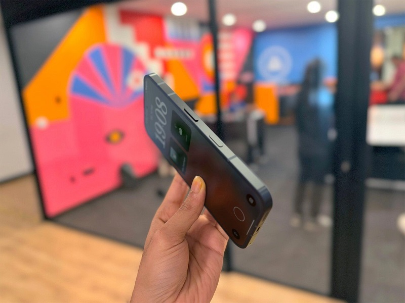 Rückseitiges Gehäuse Nichts Telefon (3a) Rückseitiges Gehäuse Nichts Telefon (3a)