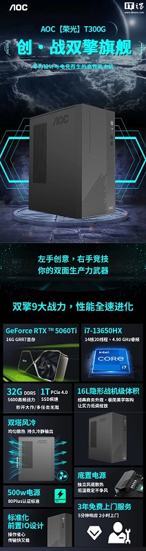 AOC Honor T300G kompakter Desktop-Computer AOC Honor T300G kompakter Desktop-Computer