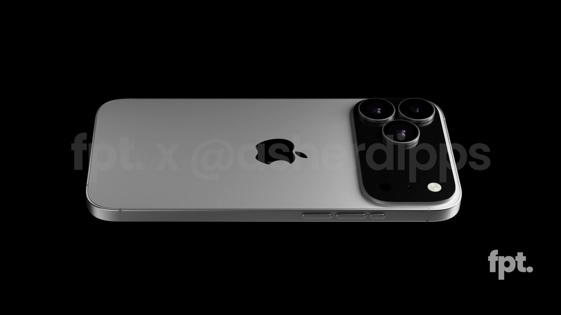 Rendering des iPhone 17 Pro