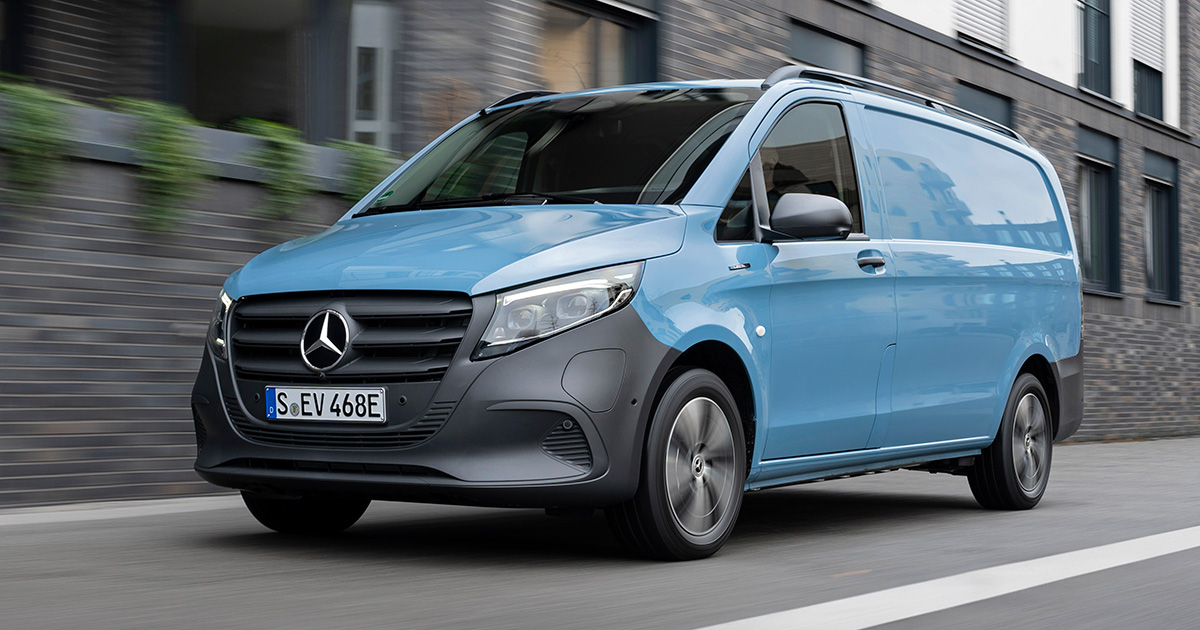 Mercedes-Benz eVito auf Achse