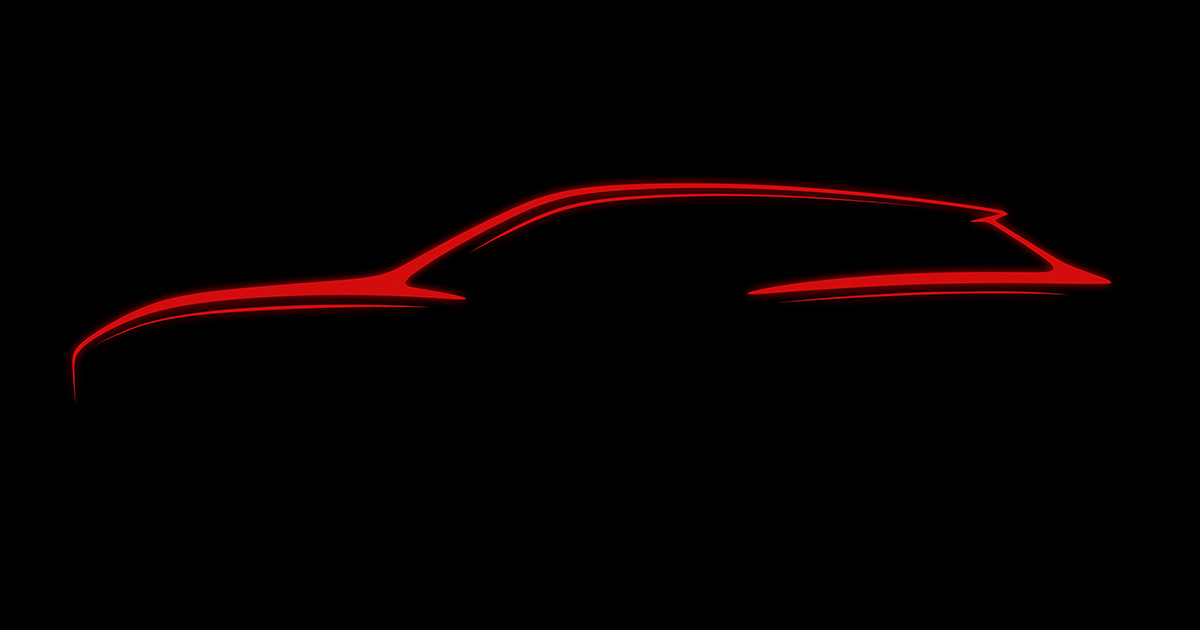 Teaser des elektrischen Mercedes-AMG SUV. Teaser des elektrischen Mercedes-AMG SUV.