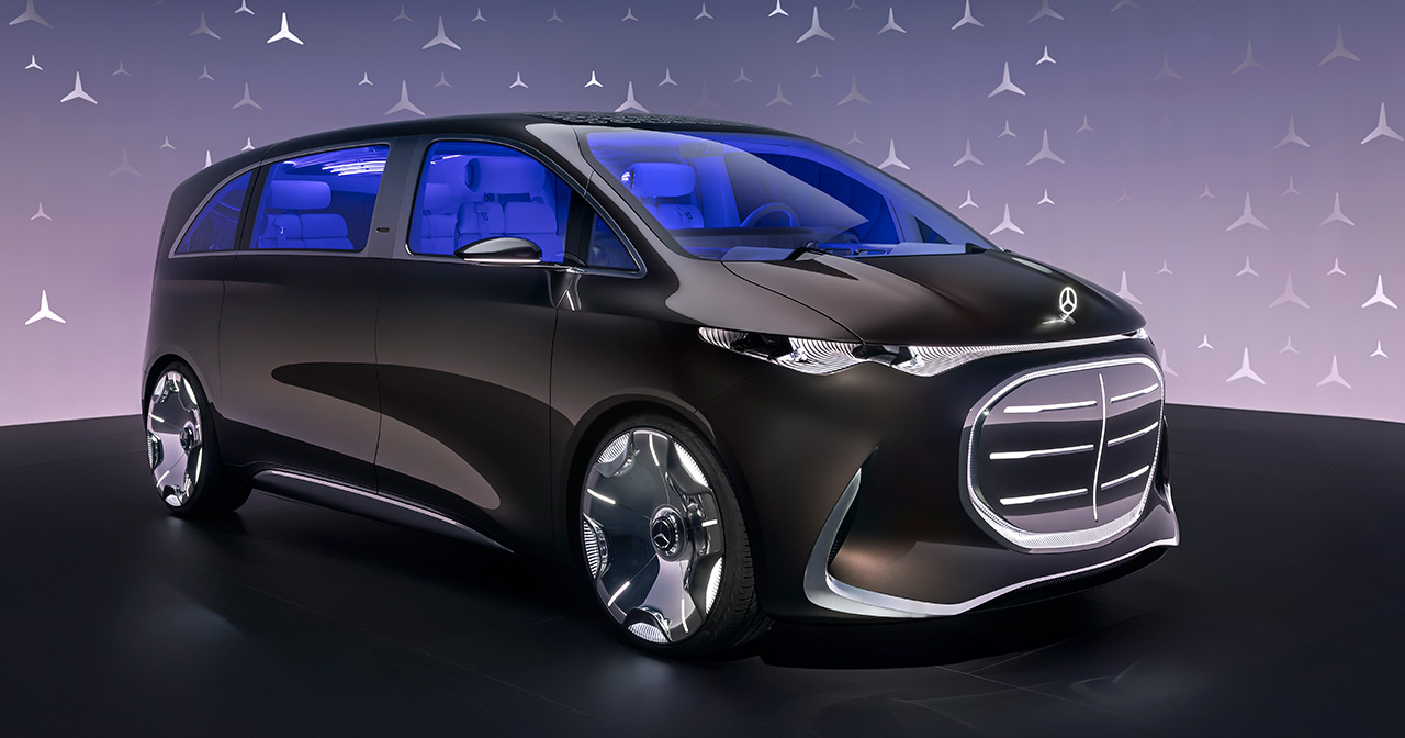 Mercedes Vision V Konzept Frontansicht Mercedes Vision V Konzept Frontansicht