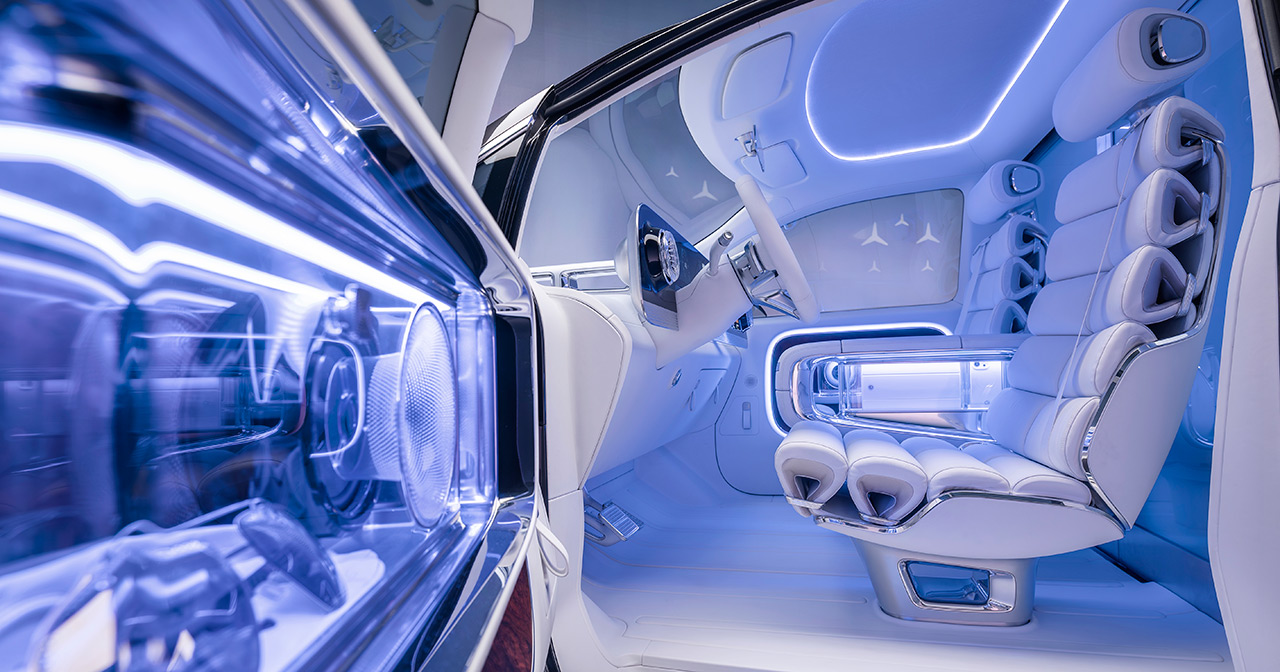 Mercedes Vision V Concept Rückansicht Mercedes Vision V Concept Rückansicht