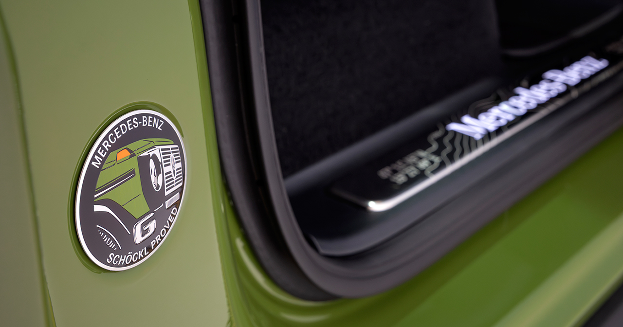 Sitzlehne Mercedes-Benz G-Klasse Edition Stärker als die 1980er Jahre