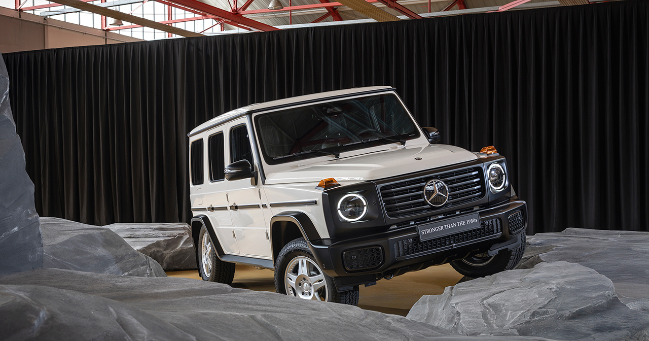 Charakteristische Designelemente des SUV