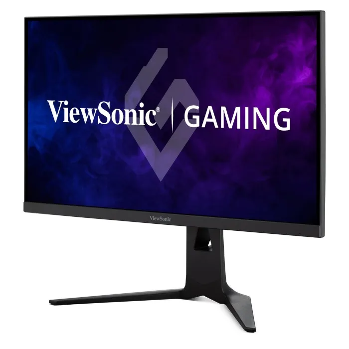 Linke Vorderansicht des ViewSonic XG275D-4K-Monitors Linke Vorderansicht des ViewSonic XG275D-4K-Monitors