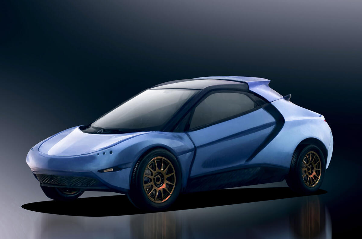 Innenansicht des Elektroautos Mika Innenansicht des Elektroautos Mika
