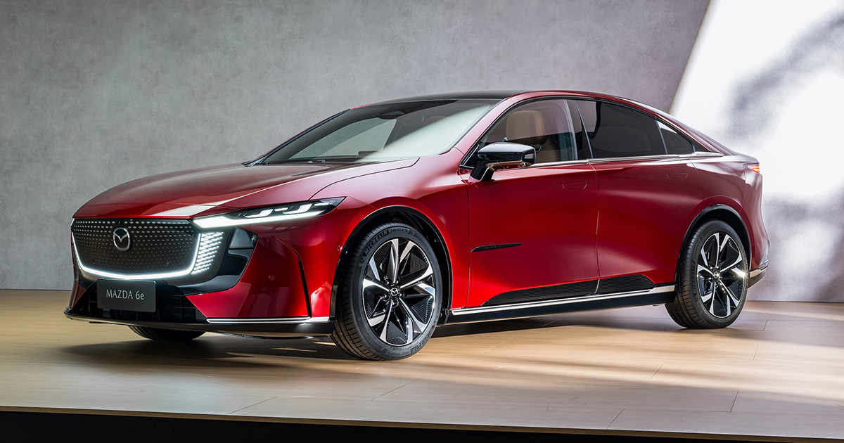 Mazda6e Design. Mazda6e Design.