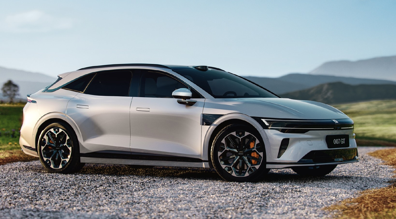 Frontansicht des Zeekr 7 GT