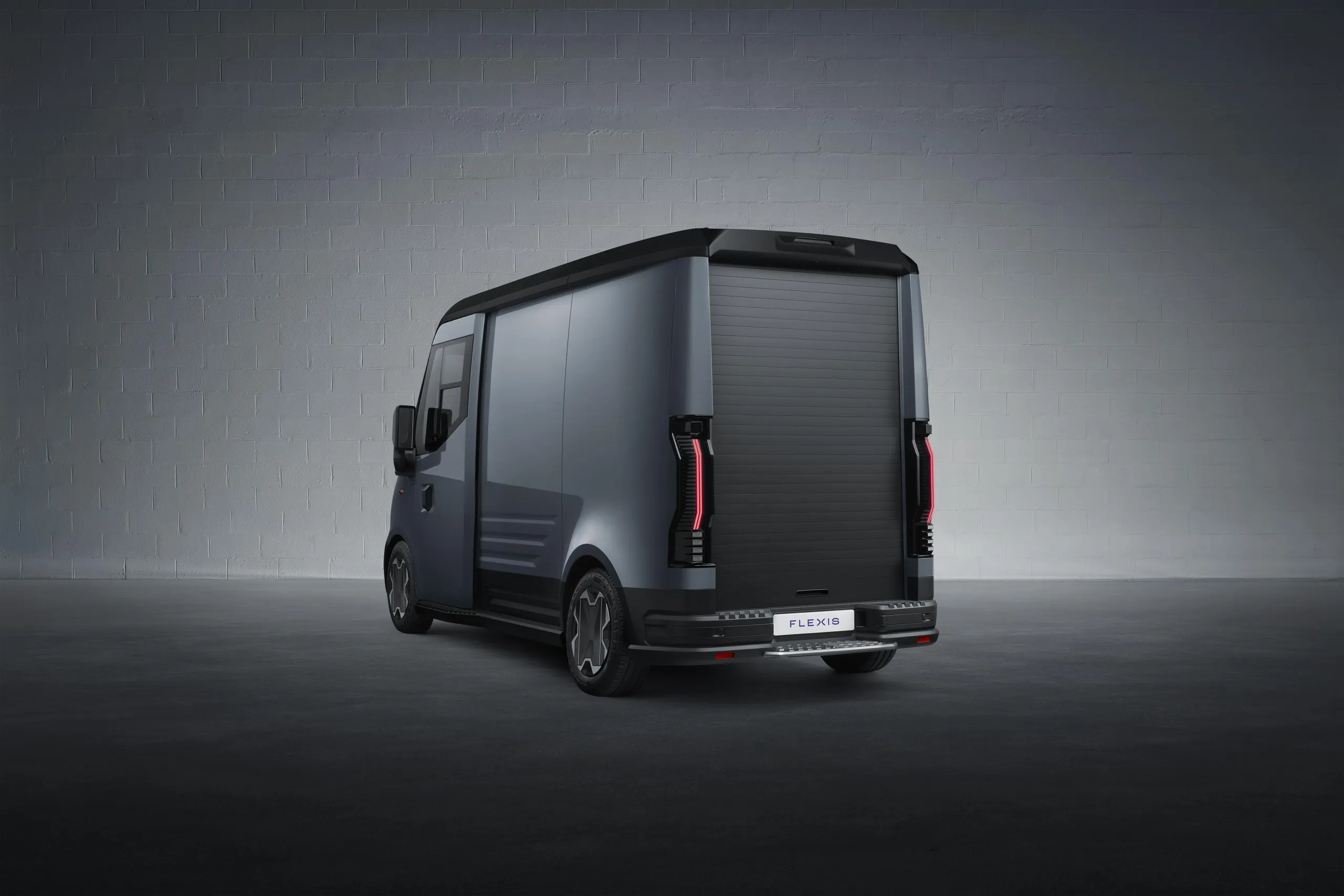 Innenraum des elektrischen Step-in-Vans