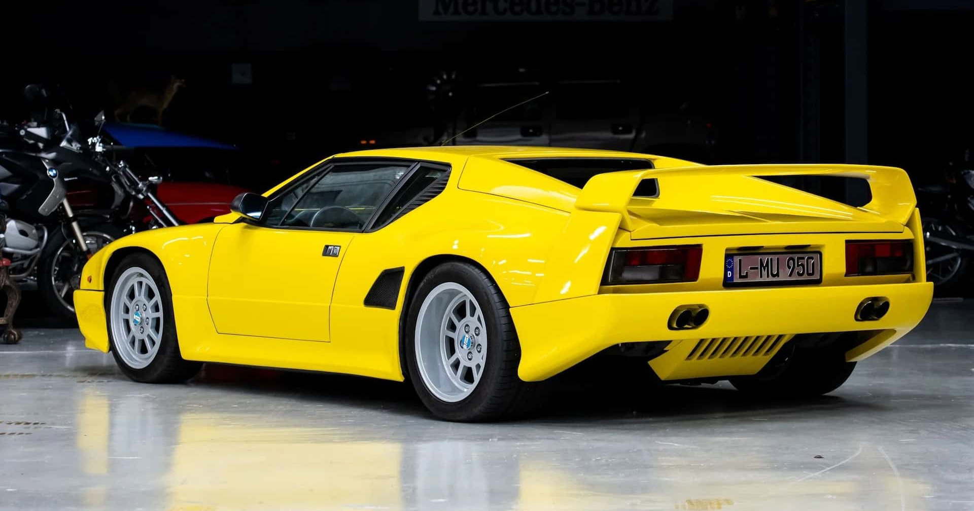 De Tomaso Pantera 90 Si in Bewegung De Tomaso Pantera 90 Si in Bewegung