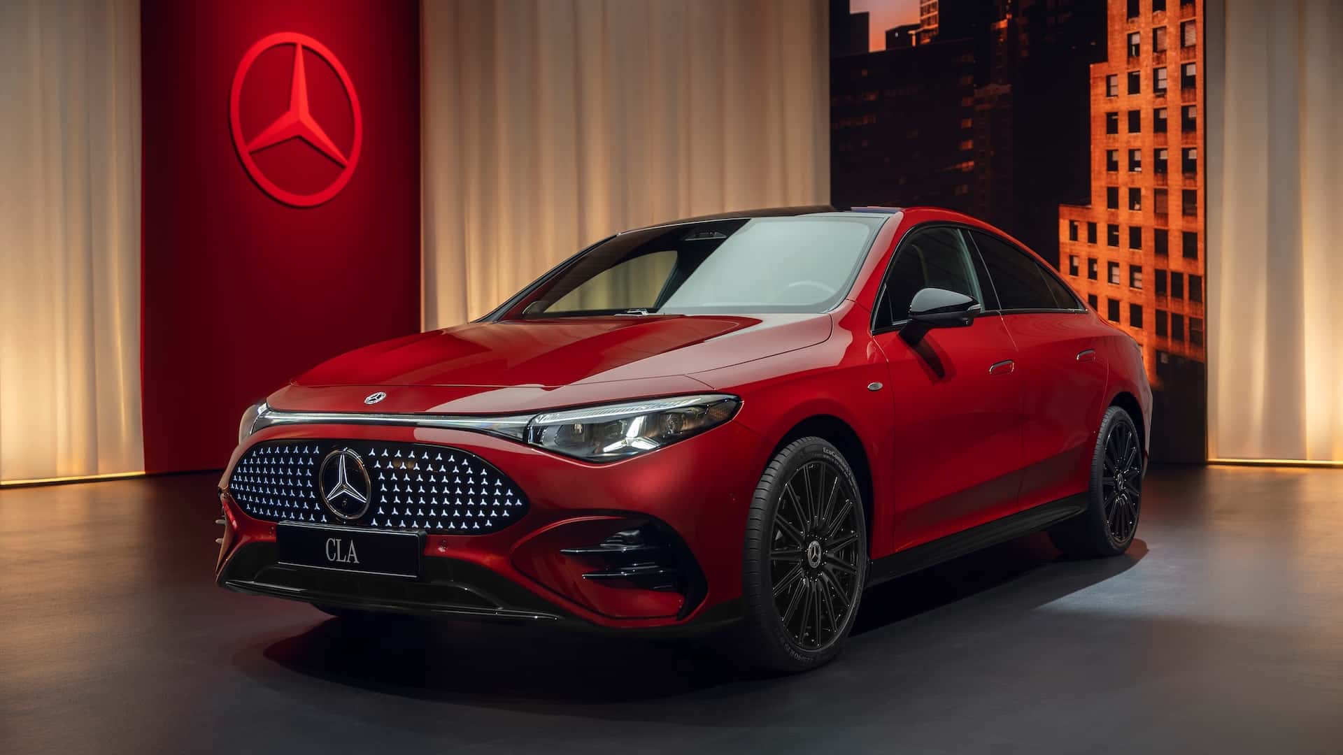 Innenraum des neuen Mercedes-Benz CLA