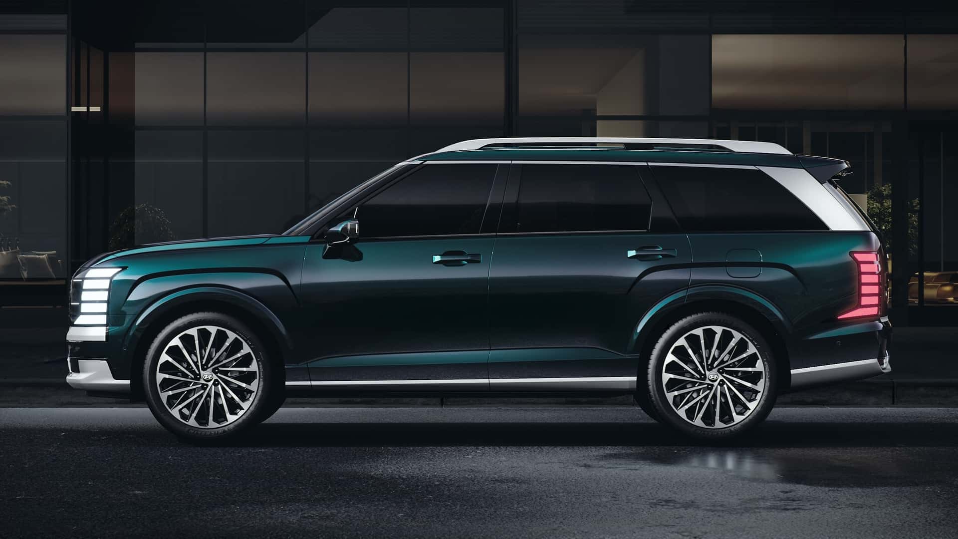 Hyundai Palisade Seitenansicht Hyundai Palisade Seitenansicht