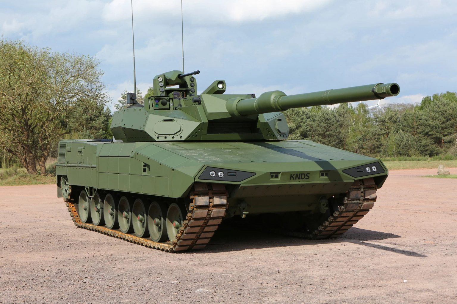 Prototyp des Leopard 2A-RC Prototyp des Leopard 2A-RC