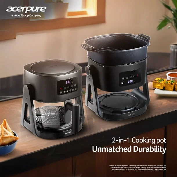 Chef 2-in-1-Flip-Luftfritteuse. Illustration: Acerpure