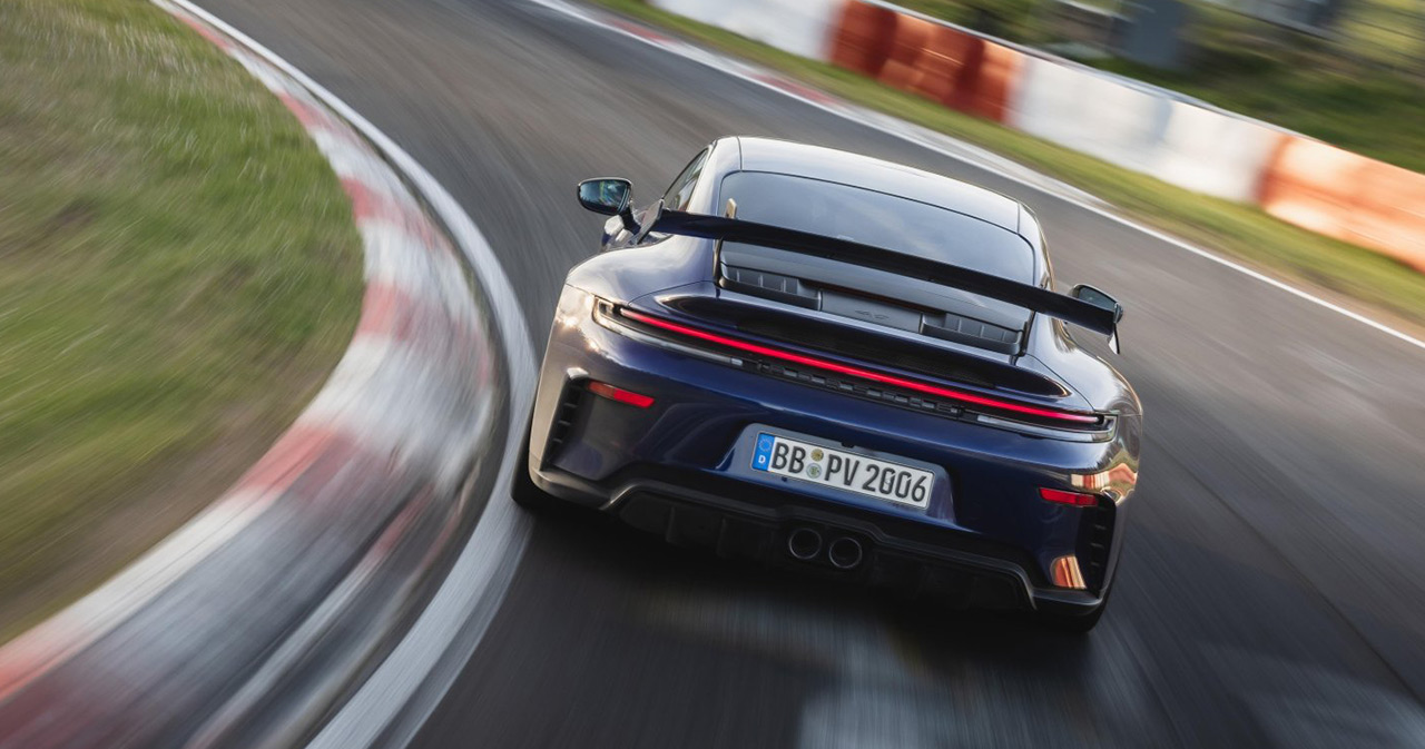 Porsche 911 GT3 auf dem Nürburgring Porsche 911 GT3 auf dem Nürburgring