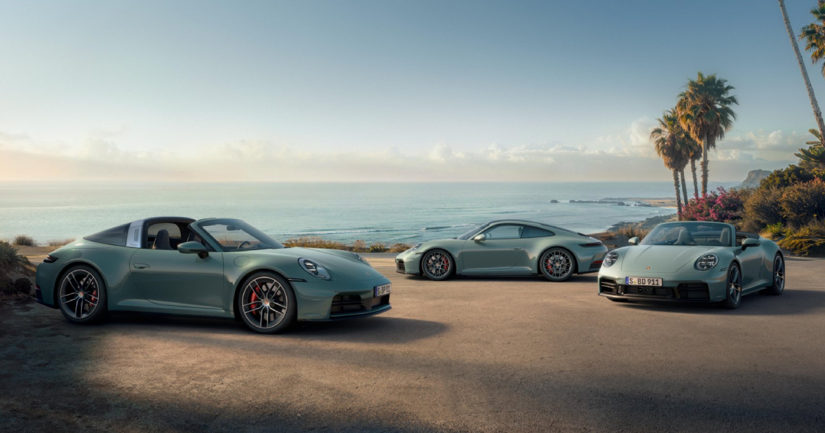 Porsche 911 Carrera 4S in der Farbe Weiß Porsche 911 Carrera 4S in der Farbe Weiß