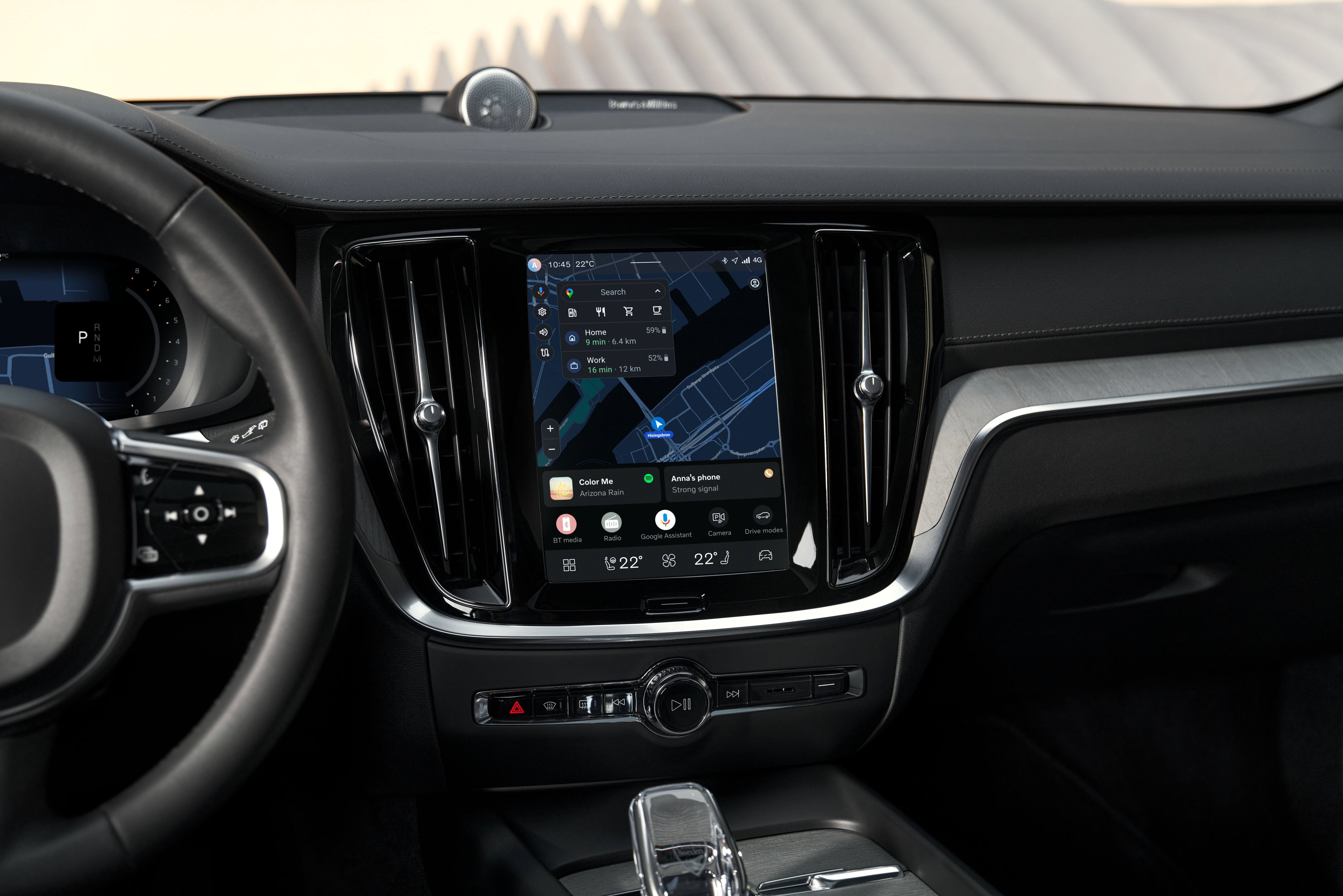Volvo Car UX Interface Beispiel Volvo Car UX Interface Beispiel