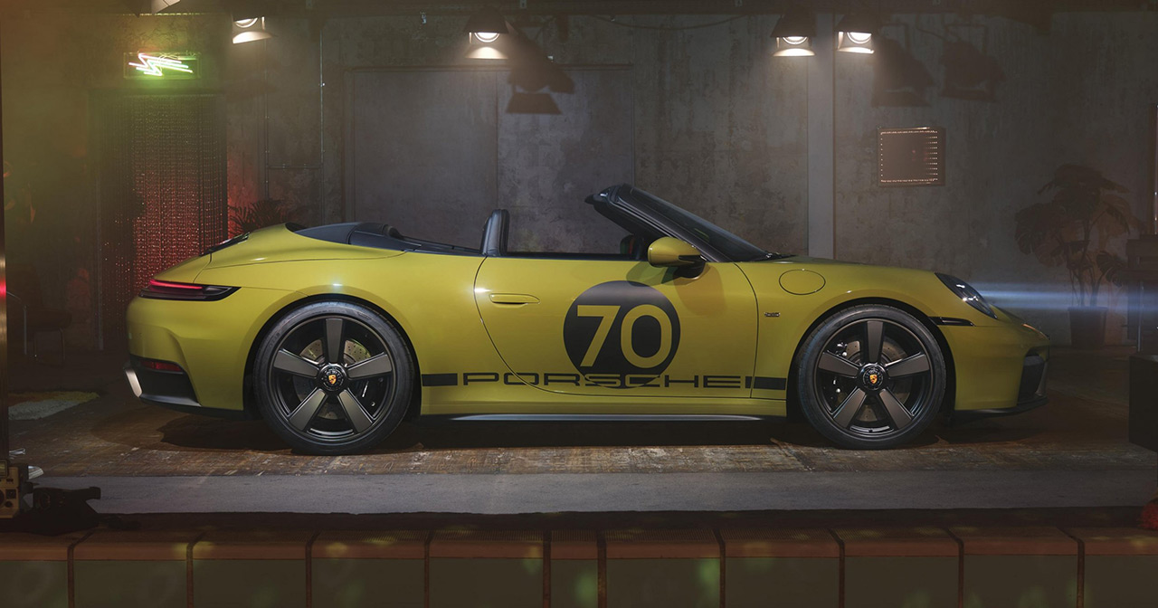 Sport-Chrono-Uhr im Porsche 911 Spirit 70 Sport-Chrono-Uhr im Porsche 911 Spirit 70