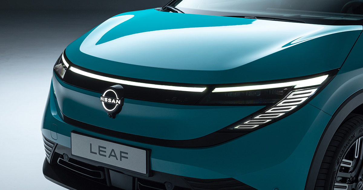 Das Interieur des neuen Nissan Leaf