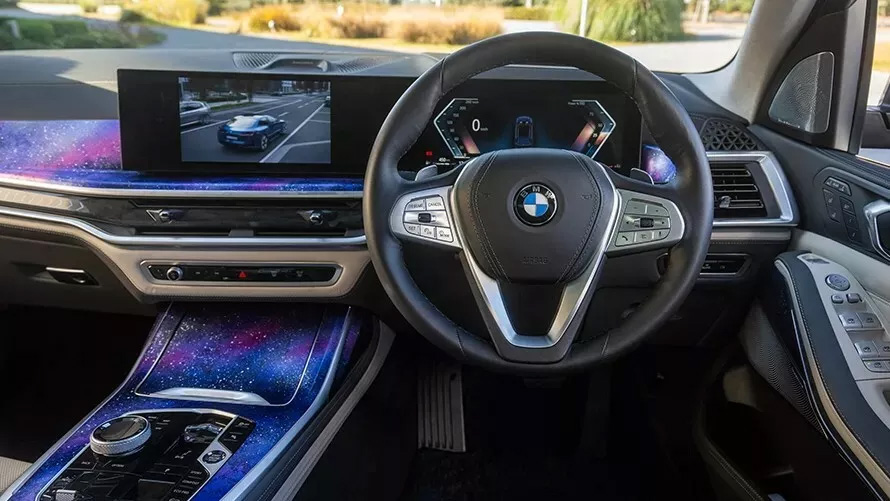 Der ikonische Glow-Kühlergrill des BMW X7 Der ikonische Glow-Kühlergrill des BMW X7