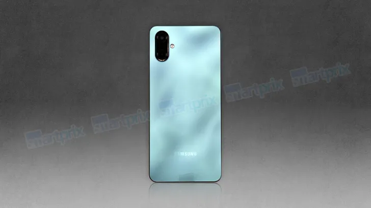 Rendering des Samsung Galaxy F06 in der Farbe Dunkelgrün