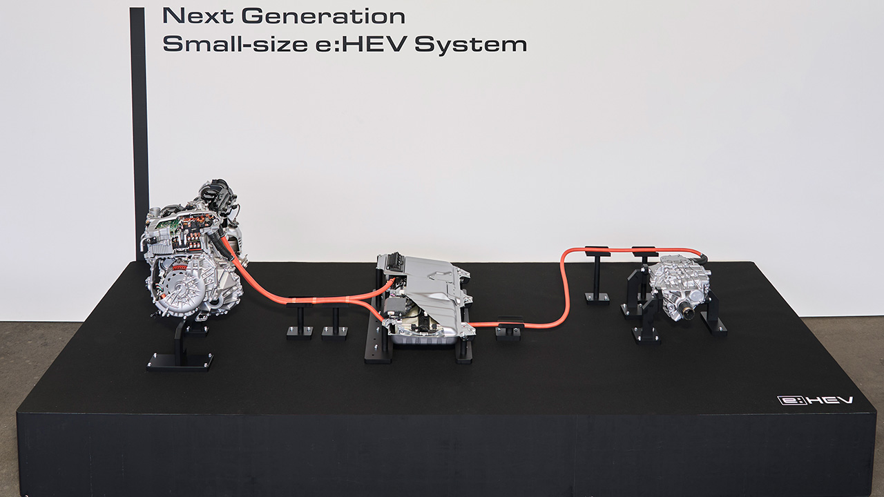 Das e:HEV-System der nächsten Generation im Kleinformat Das e:HEV-System der nächsten Generation im Kleinformat