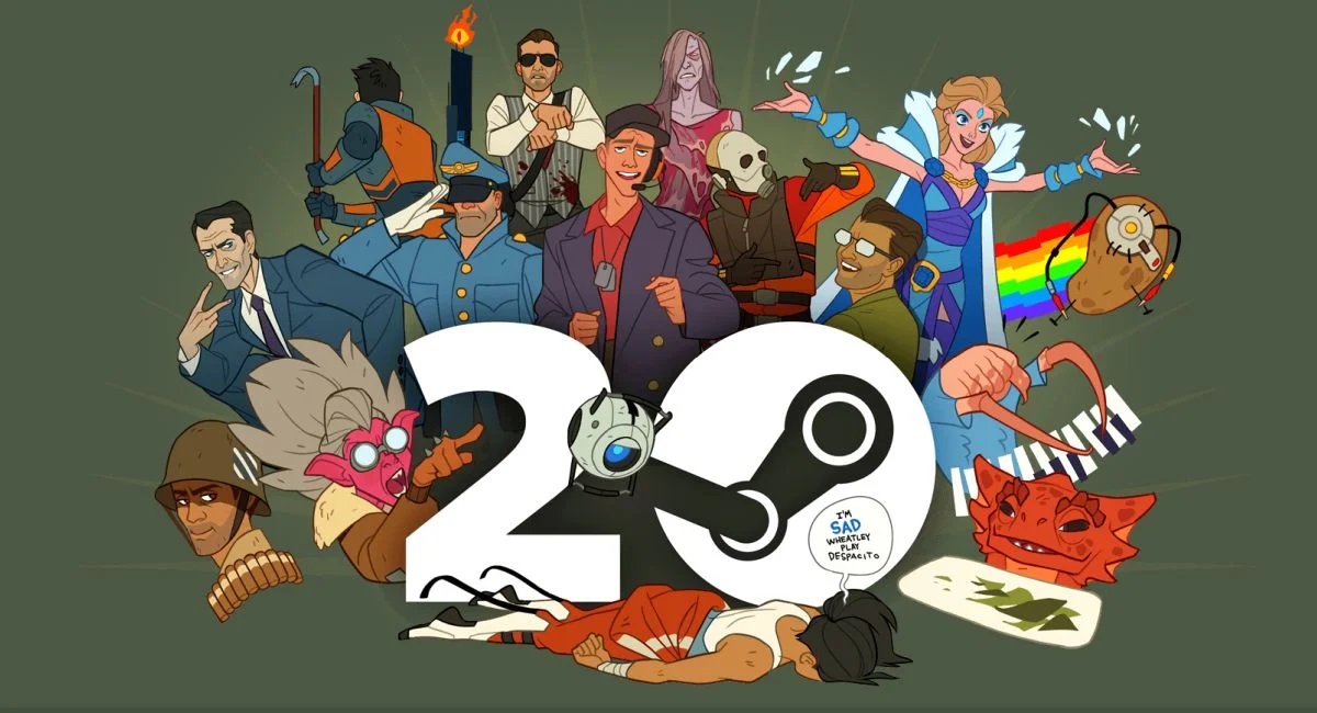Steam ist 20 Jahre alt! Valve feiert den Jahrestag seines Shops und erinnert an die wichtigsten Ereignisse in der Geschichte von Steam, sowie gibt Geschenke an die Benutzer Steam ist 20 Jahre alt! Valve feiert den Jahrestag seines Shops und erinnert an die wichtigsten Ereignisse in der Geschichte von Steam, sowie gibt Geschenke an die Benutzer