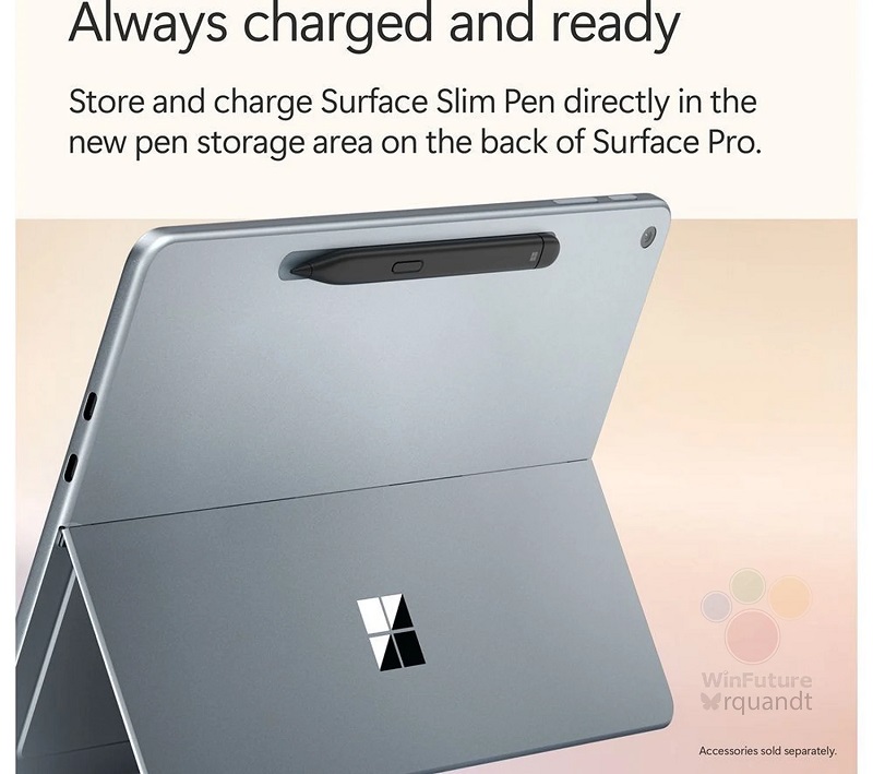 Verschiedene Farboptionen für das Surface Pro 12