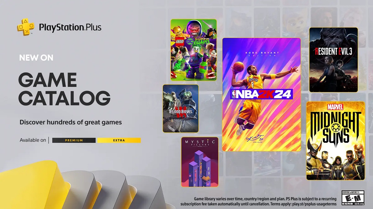 Kein schlechtes Angebot: NBA 2K24, Marvel's Midnight Suns und Resident Evil 3 gehören zu den Spielen, die im März für PS Plus Extra- und Premium-Abonnenten auf der Liste stehen