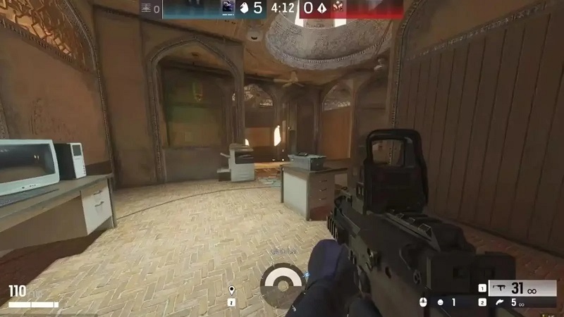 Bild 1: Die neu gestaltete Benutzeroberfläche von Rainbow Six Siege Bild 1: Die neu gestaltete Benutzeroberfläche von Rainbow Six Siege