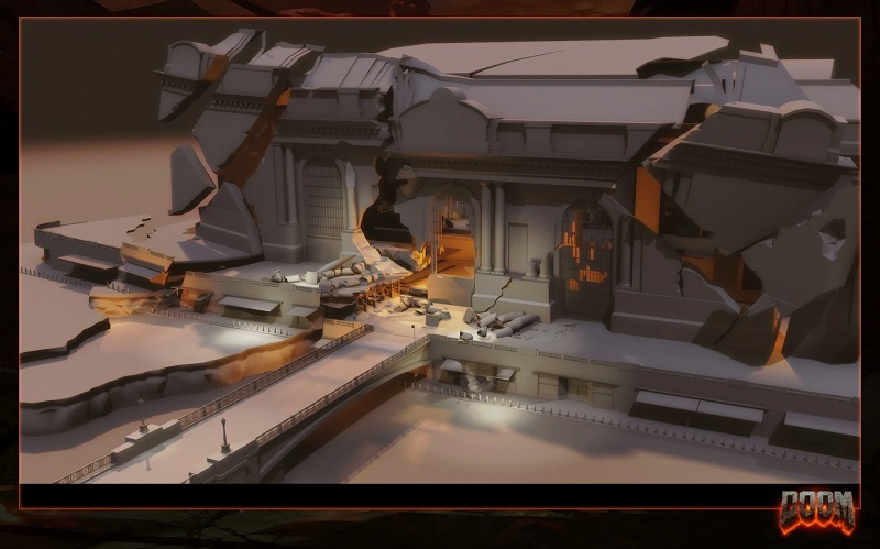 DOOM 4 4 Konzeptzeichnungen DOOM 4 4 Konzeptzeichnungen